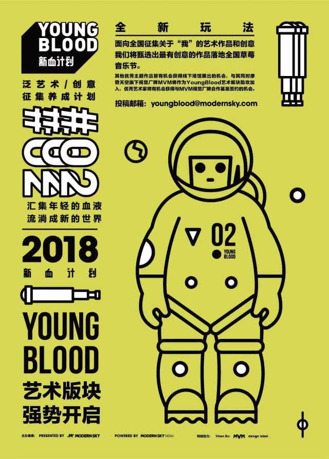 2018武汉草莓音乐节 Young Blood 艺术区